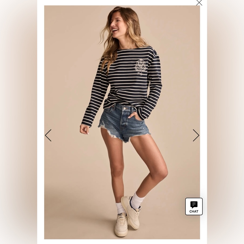 Lucky Brand High Rise Mom Short